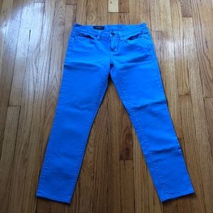 Periwinkle J.Crew Toothpick ankle jeans, EUC